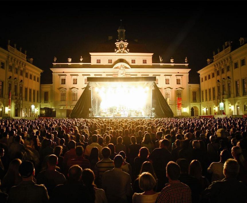 photo: KSK Open Music Ludwigsburg Residential Palace, open air concert